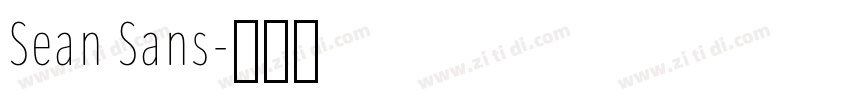 Sean Sans字体转换 Sean Sans字体转换